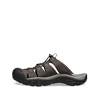 keen men's newport closed toe slip on sandals, canteen/campsite, 8