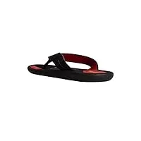 rider homme tongs r line plus chaussures, noir/rouge, 43
