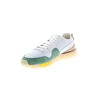 clarks chaussures de sport torrun lifestyle pour homme, combi vert, 42.5 eu