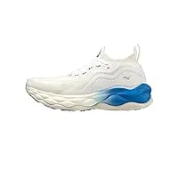 mizuno wave neo ultra, chaussures de running femme, undyedwht 8401c pblue, 38 eu