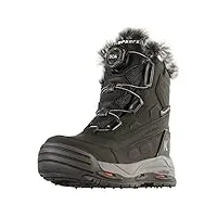 korkers bottes d'hiver snowmaggedon pour femme - isolées et imperméables - avec semelle interchangeable snowtrac, noir, 38.5 eu