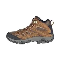 merrell moab 3 mid gtx, bottes de randonnée homme, terre, 45 eu marron terre