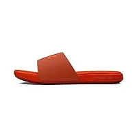 under armour ua ansa fixed slides pour homme chaussure de marche, orange, 45 eu