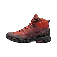 helly hansen homme cascade mid ht bottes et chaussures de randonnée de jour, patrouille orange noir, 46 eu
