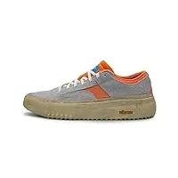 brandblack mixte chaussures modèle bravo dirty | couleur grey | taille 44 (ue) / 10 (us) basket, orange/gris