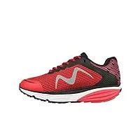 mbt colorado x m, homme chaussures de sport lacées chaussures à lacets,chaussure de ville,sneaker,lacets,rouge (luscious red),42 eu / 7.5 uk