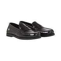 tommy hilfiger femme chaussures de conduite essential mocassins, noir (black), 37 eu