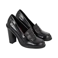 tommy hilfiger femme escarpins essential loafer chaussures, noir (black), 37 eu