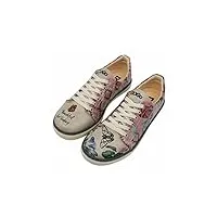 dogo femme cuir vegan multicolore baskets - thankful for today motif-38