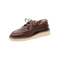 astorflex boatflex chaussure de bateau cuir marron, marron, 39 eu