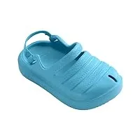 havaianas mixte bébé hav baby clog blue 19 chaussure de gymnastique, bleu, 20 eu