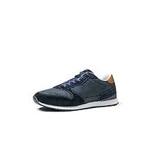 lloyd edmond chaussures basses pour homme, semelle ample, taille normale, bleu marine, 48.5 eu