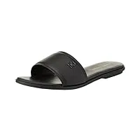 tommy hilfiger femme pop color mule sandal fw0fw07936 plates, noir (black), 39 eu