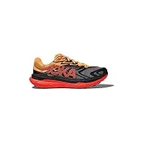 hoka tecton x 2 homme chaussures de course de trail gris orange