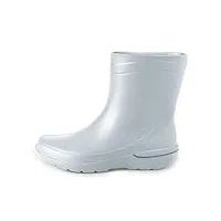 estro botte de pluie femme - botte caoutchouc femme bottine pluie femme chaussures pluie femme cr01 (40 eu, gris)