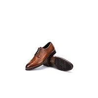 martinelli chaussures à lacets en cuir empire pour homme color marron