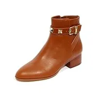 michael kors h2552 tronchetto donna britton woman ankle boots brown-39.5