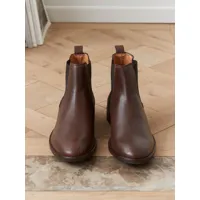 boots chelsea cuir homme