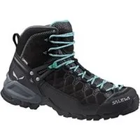 chaussures de randonnée salewa montantes ws alp trainer mid gtx fw16 noir pour femmes 36