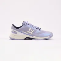 chaussures de tennis femme multicourt - artengo fast bleu lavande - artengo