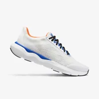 chaussures de running homme jogflow 500.1 blanc, bleu, rouge - kalenji