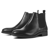 jack & jones wargo chelsea london leather boots noir eu 42 homme