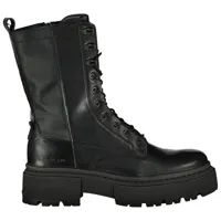 g-star kafey pfm high leather denim boots noir eu 37 femme