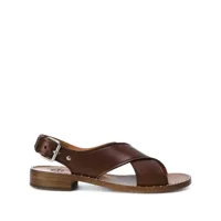 church's rhonda crossover sandals - marron