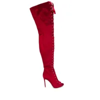 gianvito rossi cuissardes marie - rouge