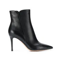 gianvito rossi pointed ankle boots - noir