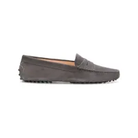 tod's slip-on loafers - gris