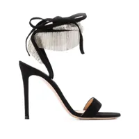 gianvito rossi sandales lily - noir