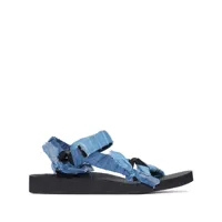 arizona love sandales trekky en jean - bleu
