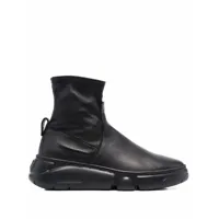 agl miledy ankle leather boots - noir