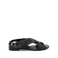 sarah chofakian sandales rasteria - noir