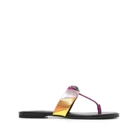 kurt geiger london sandales kensington - multicolore