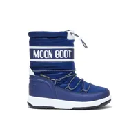 moon boot kids après-ski icon à lacets - bleu