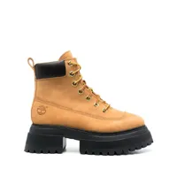 timberland bottines sky 6in laceup 140 mm - marron