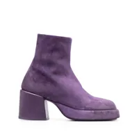 marsèll bottines plattino - violet