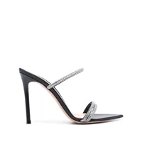 gianvito rossi mules cannes 105 mm - noir