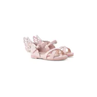 sophia webster mini sandales en cuir à détail de papillon - rose