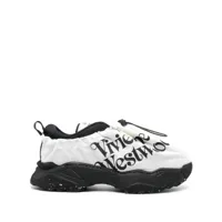 vivienne westwood sneakers à logo imprimé - noir