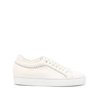 paul smith basso leather sneakers - tons neutres
