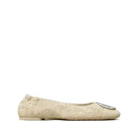 tory burch ballerines claire - tons neutres