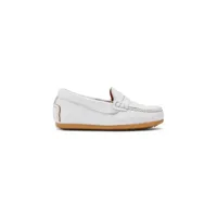 andanines leather penny loafers - blanc