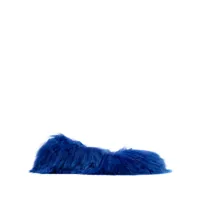 melitta baumeister derbies en fourrure - bleu