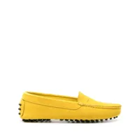 scarosso ashley suede loafers - jaune