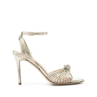 semicouture 95mm knot detail sandals - or