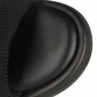 proenza schouler slippers & mules, pipe knit slide en noir - pour dames