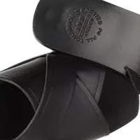 atp atelier slippers & mules, mid heel sandal en noir - pour dames